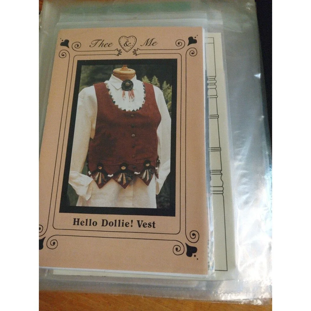 ©1993 UNCUT Thee & Me Sewing Craft Pattern 